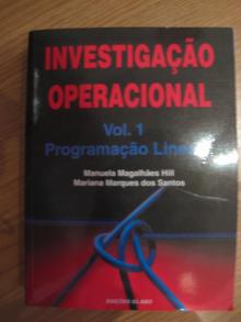 Investigação Operacional Vol I Programação Linear - Manuela Magalhães Hil
