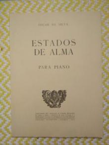 ESTADOS DE ALMA para piano Óscar da Silva