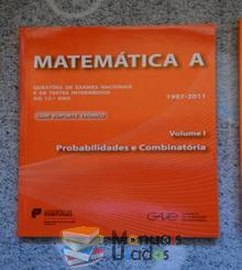 MatemÃ¡tica A - Gave Vol. I - Probabilidades e CombinatÃ³ria 2011 - GAVE...