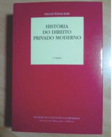 História do Direito Privado Moderno- 4ª edição