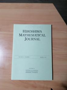Hiroshima Mathematical Journal Volume 47 Number 1