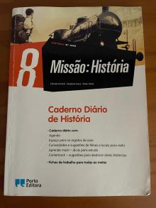 Missão: História 8 Caderno Diário de História - Cláudia Amaral