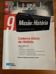 Missão: História 9 Caderno Diário de História - Cláudia Amaral